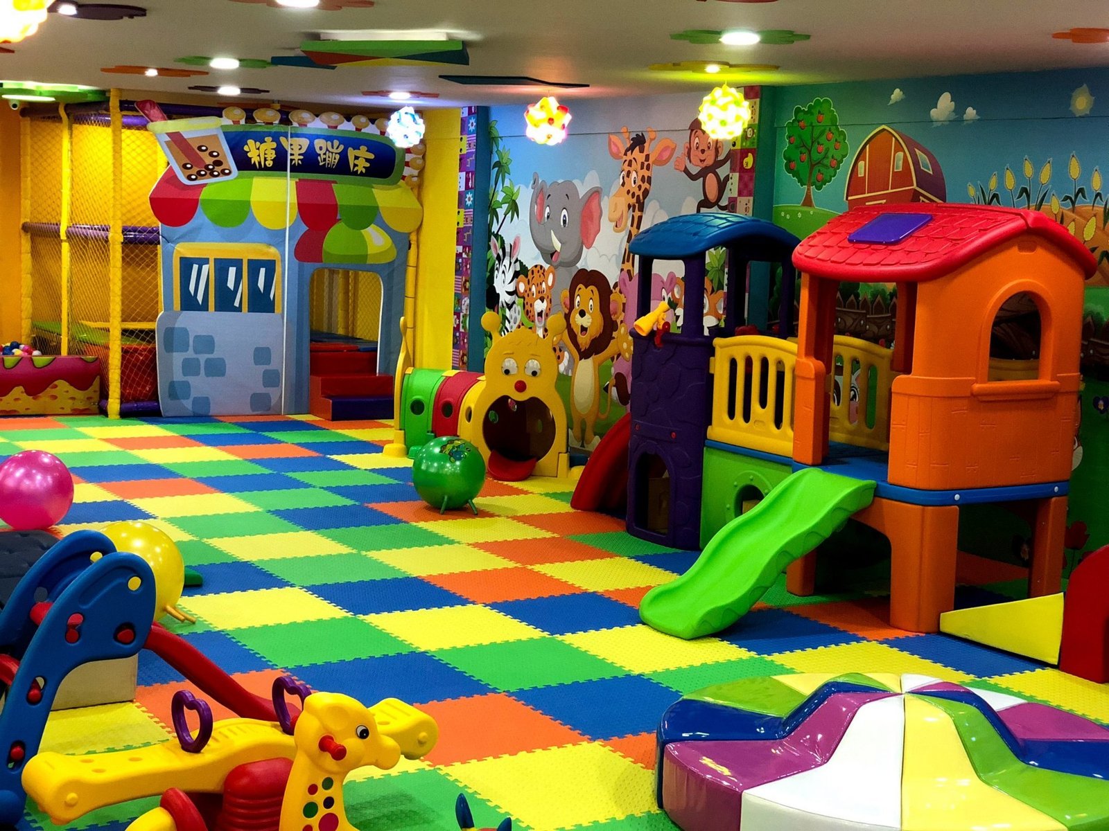 Kids play area